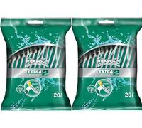 Wilkinson Sword - Rasoirs jetables Extra 2 pour homme | Confort sensible | Lot de 40 rasoirs