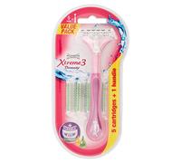WILKINSON Sword - Razor Xtreme 3 Beauty Hybrid Pack + 4 lames de rechange - Rasoir pour femme - 90 g