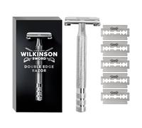 Wilkinson Sword Rasoir de sûreté The Edger Barber's Style 5 lames à double tranchant pour hommes