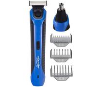 Wilkinson Sword Tondeuse/Rasoir Shave And Style | Wilkinson Sword cordless trimmer with stainless-steel blade, 3 precision combs and nose & ear trimming attachment.