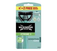 Wilkinson Sword Xtreme 3 Pure Sensitive Comfort Rasoirs Jetables Masculins, 8 unités