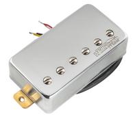Wilkinson Vintage Alnico 5 PAF Micro Humbucker Chevalet Pickup pour Epiphone USA Les Paul SG Style Guitare électrique, Chrome