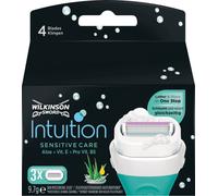 Epilation et rasage femme Wilkinson - Intuition 2in1 Sensitive Care - Lames de rasoir pour femme - Pack de 3
