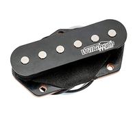 Wilkinson WOV Vintage Alnico 5 Micro Telecaster Chevalet Pickup pour Guitare électrique Style Tele, Noir