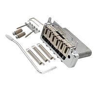 Wilkinson WOV08 52,5mm Vintage 2-Point Chevalet Tremolo Bridge Vibrato pour Guitare électrique American Standard/Professional Fender Strat, Chrome