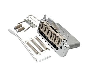 Wilkinson WOV08 52,5mm Vintage 2-Point Chevalet Tremolo Bridge Vibrato pour Guitare électrique American Standard/Professional Fender Strat, Chrome