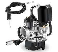 Wilktop Carburateur, Carburateur de Remplacement Avec Passage de 17.5mm pour la Plupart des Scooters 50ccm de Piaggio/Gilera/Aprilia