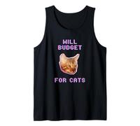 Will Budgeting For Cats Funny Pet Finance Humour Débardeur