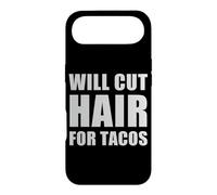 Will Cut Hair for Tacos Hairdresser Barber Stylist Citation Fun Coque pour iPhone Air