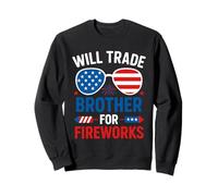 Will échangera son frère contre une tenue pyrotechnique pour la fête de l'indépendance Sweatshirt