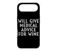 Will Give Medical Advice for Wine Funny Doctor Nurse Citation Coque pour iPhone Air