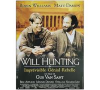 WILL HUNTING Affiche Cinéma Originale 53x39 cm Roulée Gus Van Sant