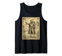 Will JOUTE pour LA BIÈRE Renaissance Fair Knight Funny Medieval Débardeur