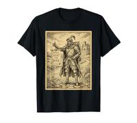 Will JOUTE pour LA BIÈRE Renaissance Fair Knight Funny Medieval T-Shirt