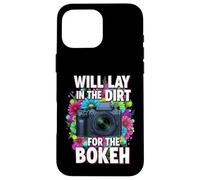 Will Lay in Dirt for The Bokeh Photographer Camera Coque pour iPhone 16 Pro Max