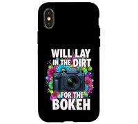 Will Lay in Dirt for The Bokeh Photographer Camera Coque pour iPhone X/XS