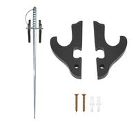 Will Like Support mural pour épée Katana, support mural pour Katana, support pour armes, supporte toutes les épées