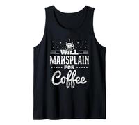 Will Mansplain pour Le Café Plaidoyer en Faveur De l'homme Débardeur