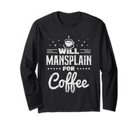 Will Mansplain pour Le Café Plaidoyer en Faveur De l'homme Manche Longue