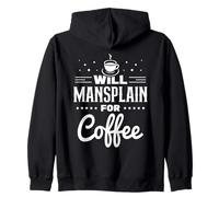 Will Mansplain pour Le Café Plaidoyer en Faveur De l'homme Sweat à Capuche