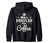 Will Mansplain pour Le Café Plaidoyer en Faveur De l'homme Sweat à Capuche