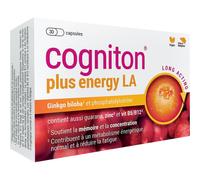 Will-Pharma Cogniton Plus Energy LA Complément Alimentaire Concentration Et Énergie 30 Capsules