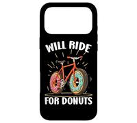 Will Ride for Donuts Bike Donut Lover Cyclist Bicycle Rider Coque pour iPhone 17 Pro Max