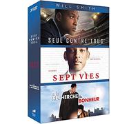 Coffret 3 films : Seul contre tous / Sept vies / À la recherche du bonheur – Will Smith – DVD