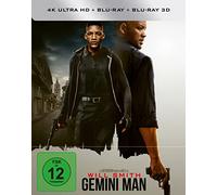 Will Smith,Mary Elizabeth Winstead,Clive Owen - Gemini Man-3D 4K Ultra-HD + 4k-Bluray-UHD Limited (Exklusiv bei Amazon.de) [Édition limitée Steelbook] [Import]