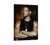Will Smith Poster Art déco de célèbres étoiles et acteurs masculins 30 x 45 cm
