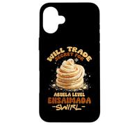 Will Trade Secret for ABUELlevel ENSAIMADA Swirl Coque pour iPhone 16 Plus