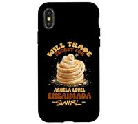 Will Trade Secret for ABUELlevel ENSAIMADA Swirl Coque pour iPhone X/XS