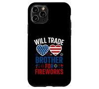 Will va échanger son frère contre un feu d'artifice pour le 4 juillet Coque pour iPhone 11 Pro