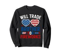 Will va échanger son frère contre un feu d'artifice pour le 4 juillet Sweatshirt