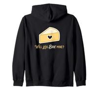 Will You Brie Mine Cheese Lover Apéritif Produits laitiers Sweat à Capuche