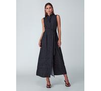 Willa Robe-chemise 'Justice' noir / blanc, Taille 36