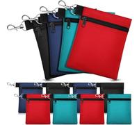 WILLBOND Lot de 12 pochettes pour tees de golf avec pince de homard en métal multicolore pour homme et femme