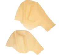 WILLBOND Lot de 2 bonnets chauves en latex pour Halloween - 2 tailles - Accessoire de costume pour enfants, adultes, hommes et femmes