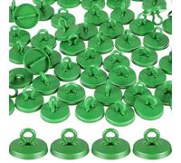 WILLBOND Lot de 80 ancrages pour plantes grimpantes pour treillis, vigne, fixation murale, crochets d'ancrage et fournitures d'escalade (vert)