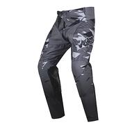 Willbros Moto Tout-Terrain Pantalon Enduro et Motocross MTB DH La Montagne Hors Route pour la Compétition Camouflage Gris XL=36