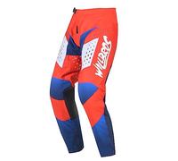 Willbros Pantalon de Motocross Enduro MX MTB Hors Route Descente Moto Tout-Terrain pour Hommes Rouge M=32