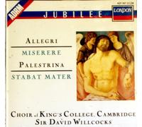 Allegri: Miserere, Palestrina: Stabat Mater