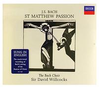 Willcocks - Matthaeus-Passion/Englisch