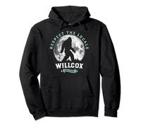 Willcox, Arizona Bigfoot Night Walk Retro Moon Sweat à Capuche