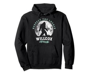 Willcox, Arizona Bigfoot Night Walk Retro Moon Sweat à Capuche