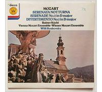 Willi Boskovsky, Rainer Küchl, Wiener Mozart Ensemble - Wolfgang Amadeus Mozart: Serenata Notturna, Serenade No.5 in D Major, Divertimento No.1 in D Major [LP]