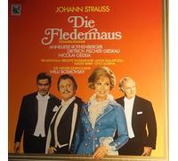 Willi Boskovsky - Strauß: Die Fledermaus (Operette in drei Akten, Gesamtaufnahme) [Vinyl Schallplatte] [2 LP Box-Set]