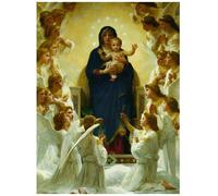 William A. Bouguereau : Vierge avec Anges - Puzzle 1000 pièces