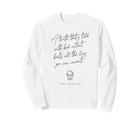 William Blake Poète Romantique Citation littéraire Sweatshirt