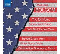William Bolcom William Bolcom: Trio for Horn, Violin and Piano/... (CD) Album